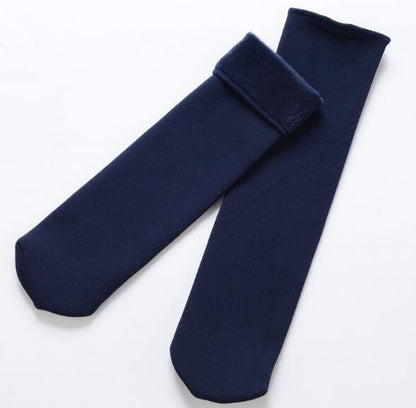 Velvet Socks | Chaussette sans couture en veloure fourées