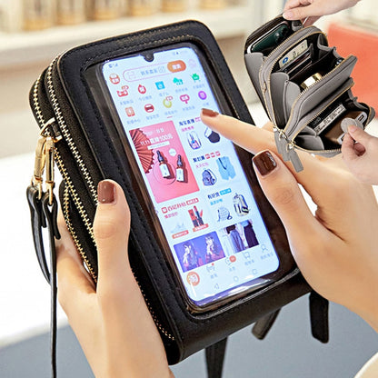 CarryLux™ MINI SAC À BANDOULIÈRE AVEC ÉCRAN POUR TÉLÉPHONE