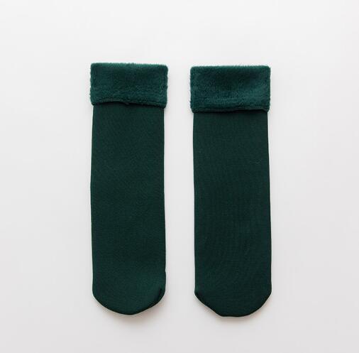 Velvet Socks | Chaussette sans couture en veloure fourées